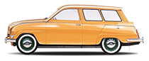 SAAB 95 STATION WAGON
